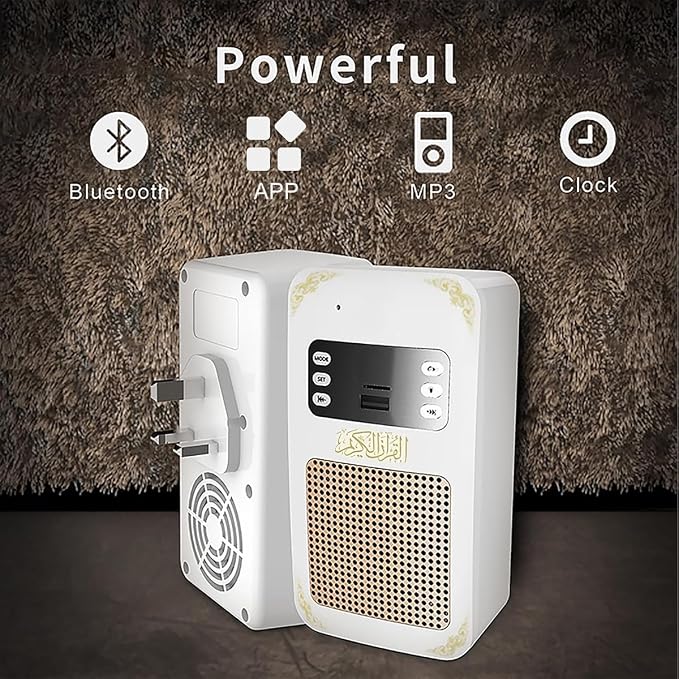 Quran speaker remote control light wall mounted music player, remote control with APP function